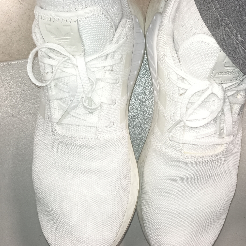 Adidas Nmd Boost R2 Triple White - image 2